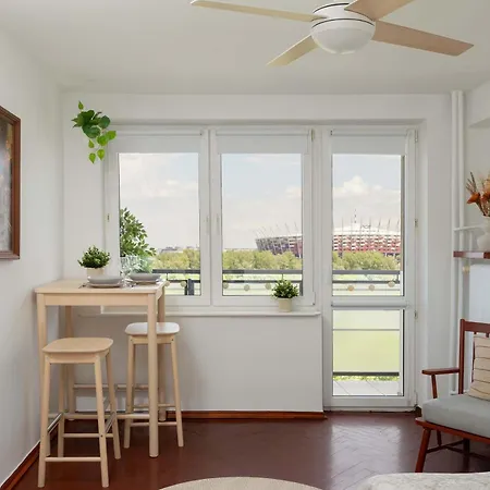 Salezego With Balcony Near Pge Narodowy By Renters *