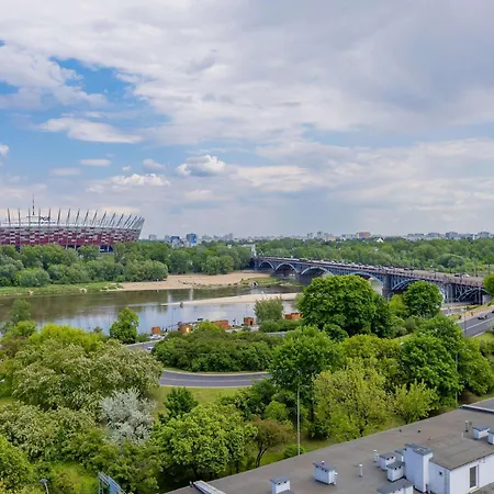 아파트 Salezego With Balcony Near Pge Narodowy By Renters 바르샤바