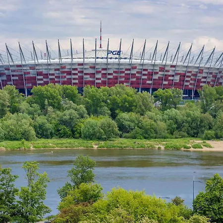 Salezego With Balcony Near Pge Narodowy By Renters * Warsaw