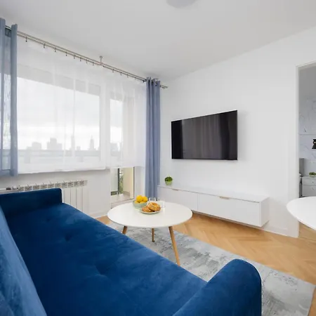 Salezego With Balcony Near Pge Narodowy By Renters Appartement